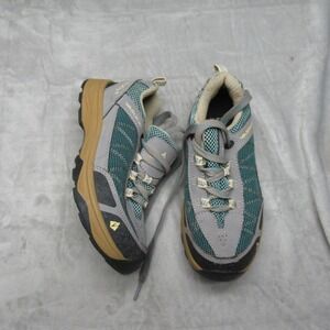 Vasque Kids Hiking Shoes 4 Grey UltraDry 7209 Monolith UltraDry Waterproof Trail